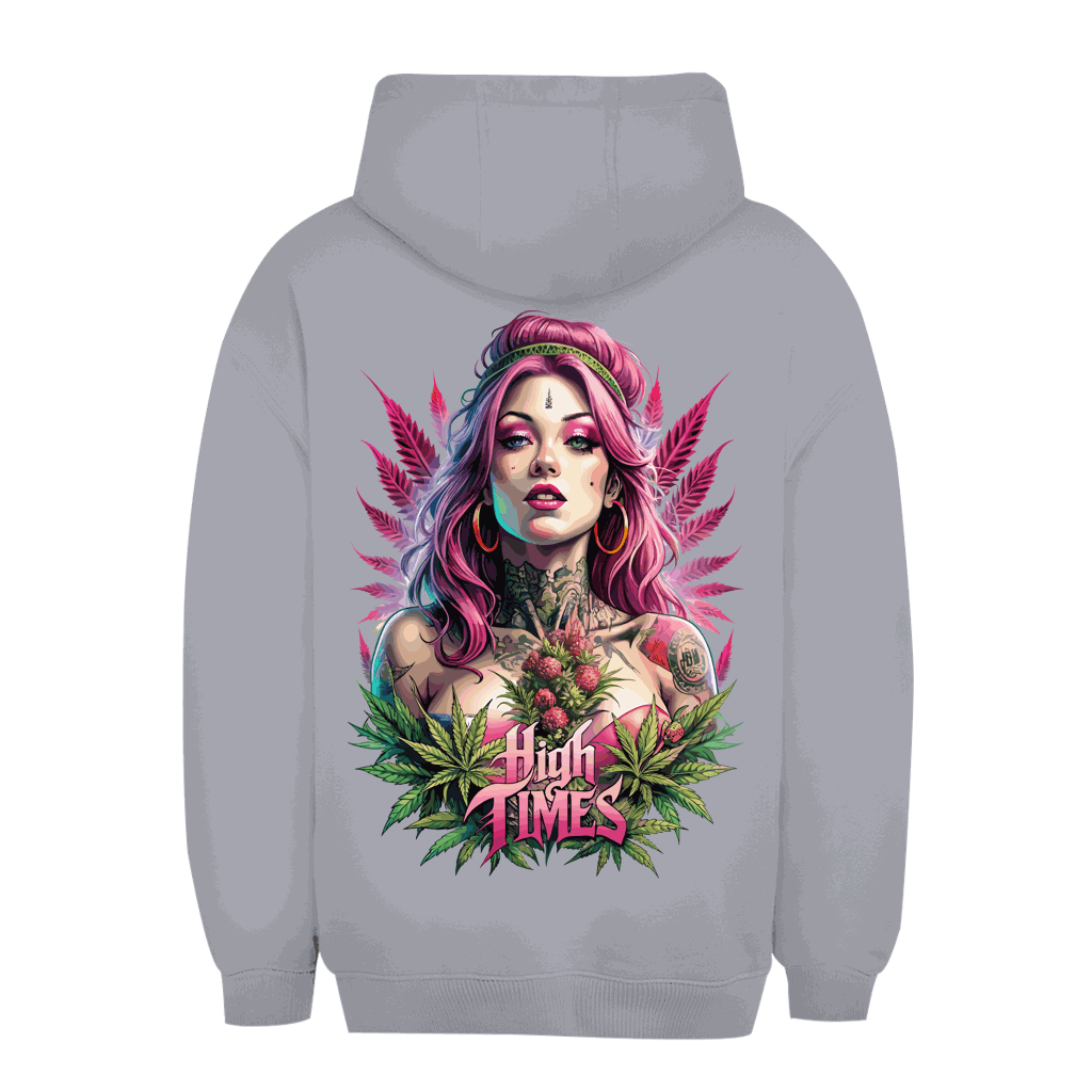 Unisex Oversize Hoodie - High Times Girl | Division420®