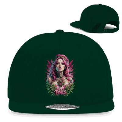 Snapback Rapper Cap - High Times Girl | Division420®