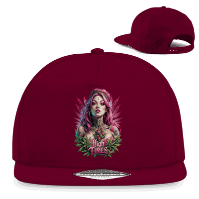 Snapback Rapper Cap - High Times Girl | Division420®