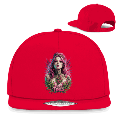 Snapback Rapper Cap - High Times Girl | Division420®