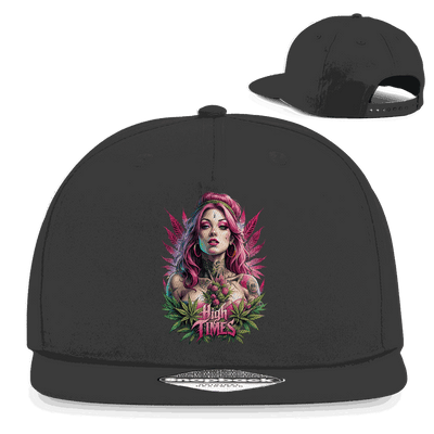 Snapback Rapper Cap - High Times Girl | Division420®