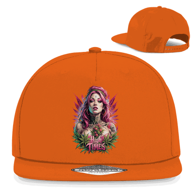 Snapback Rapper Cap - High Times Girl | Division420®