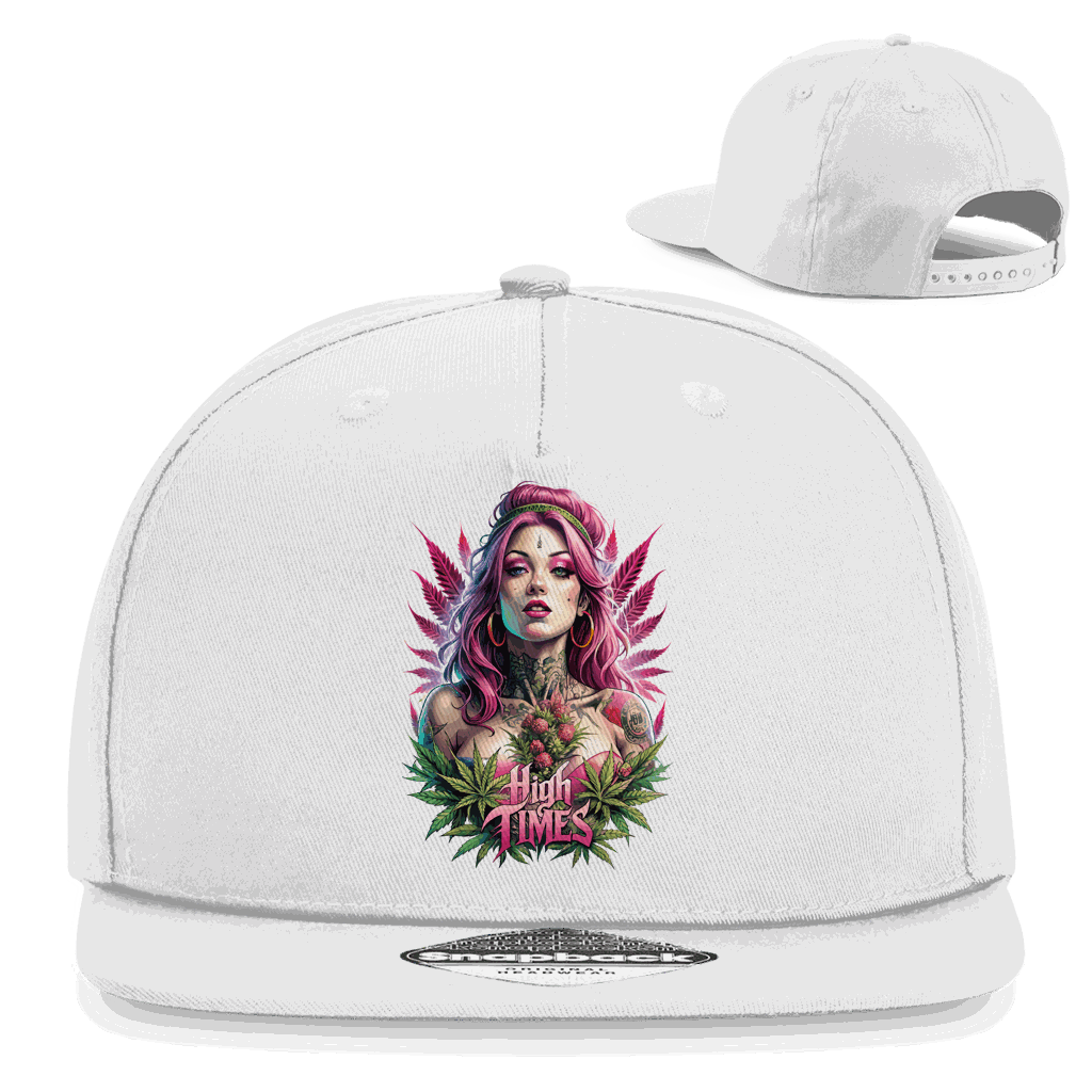 Snapback Rapper Cap - High Times Girl | Division420®