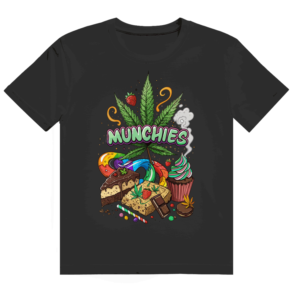 Heavy Cotton T-Shirt - Munchies Art Print | Division420®
