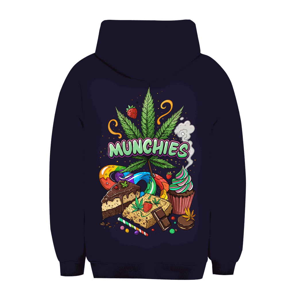 Unisex Oversize Hoodie - Munchies Art Print | Division420®