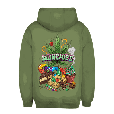 Unisex Oversize Hoodie - Munchies Art Print | Division420®