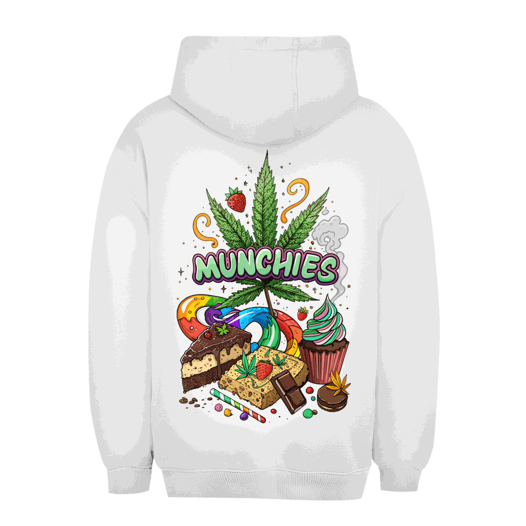 Unisex Oversize Hoodie - Munchies Art Print | Division420®