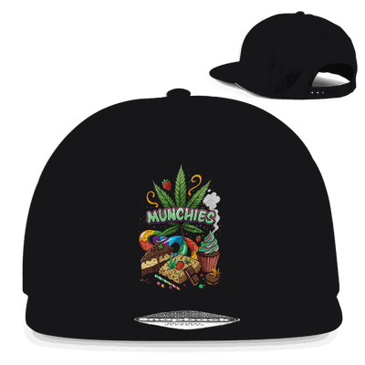 Snapback Rapper Cap - Munchies Art Print | Division420®