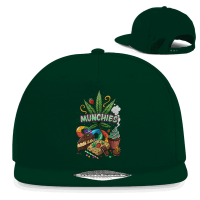 Snapback Rapper Cap - Munchies Art Print | Division420®