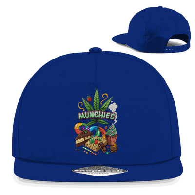 Snapback Rapper Cap - Munchies Art Print | Division420®