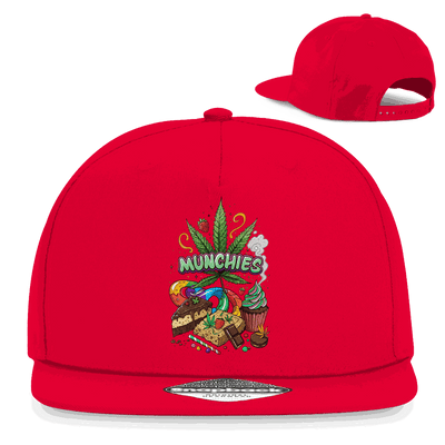Snapback Rapper Cap - Munchies Art Print | Division420®