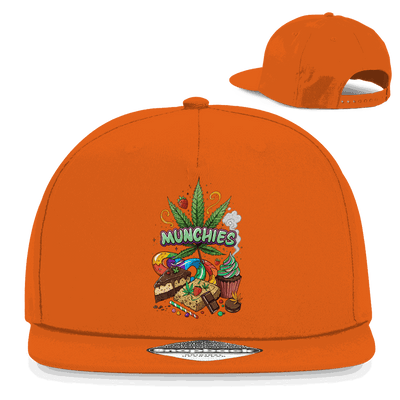 Snapback Rapper Cap - Munchies Art Print | Division420®