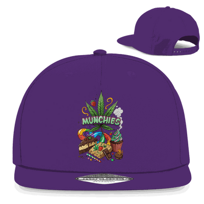 Snapback Rapper Cap - Munchies Art Print | Division420®