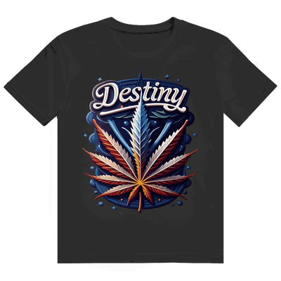 Division420 Heavy Cotton T-Shirt Destiny size chart with measurements and fit details
