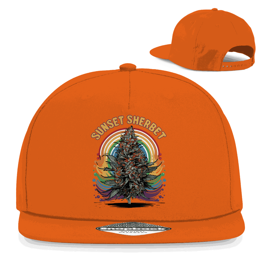 Snapback Rapper Cap - Sunset Sherbet | Division420®
