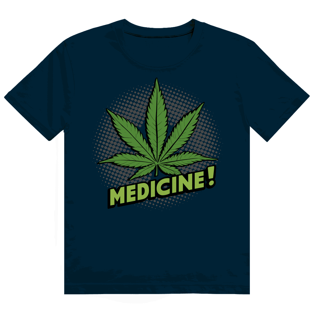 Herren Heavy Cotton T-Shirt - Medicine! | Division420®
