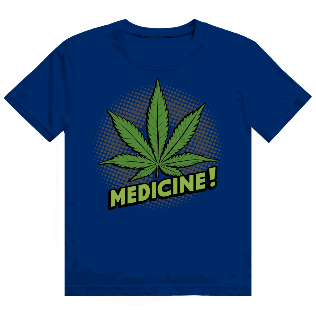Herren Heavy Cotton T-Shirt - Medicine! | Division420®