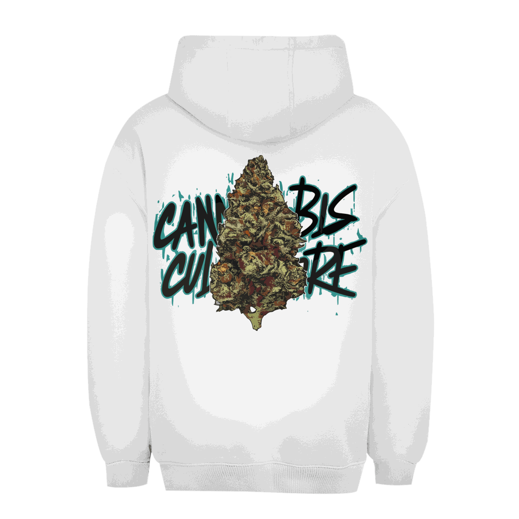 Unisex Oversize Hoodie size chart for Division420 Cannabis Culture collection