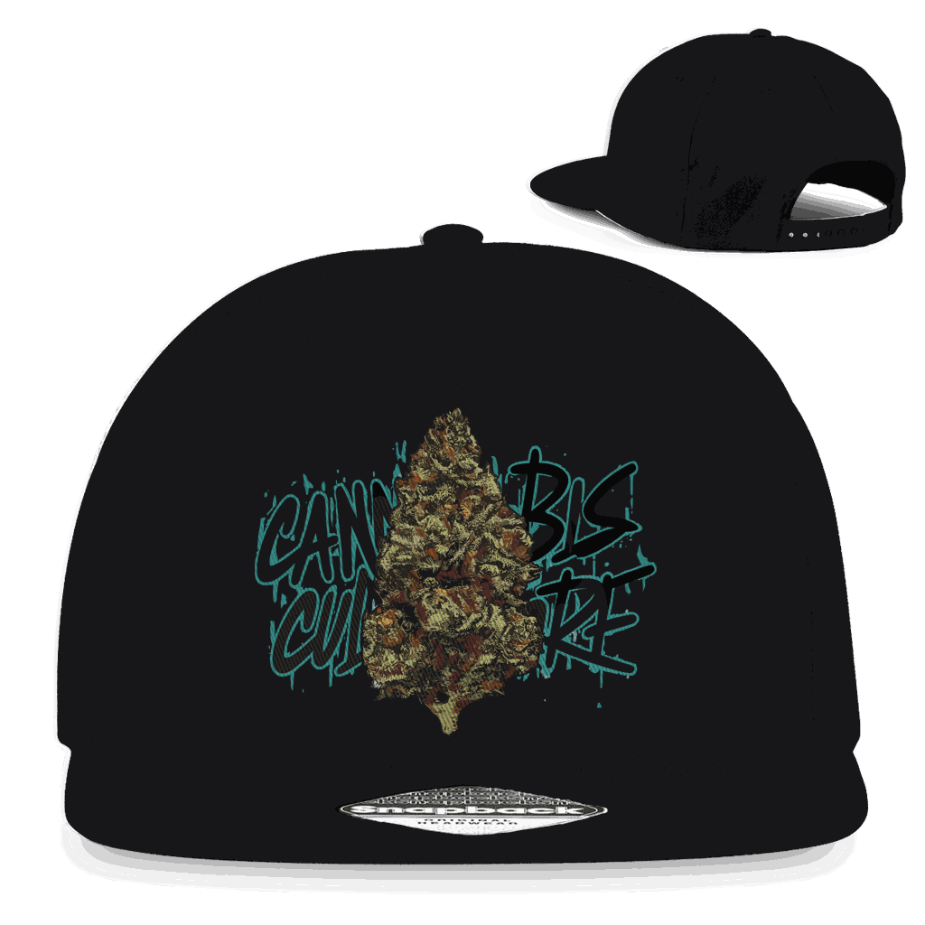 Snapback Rapper Cap - Cannabis Culture | Division420®