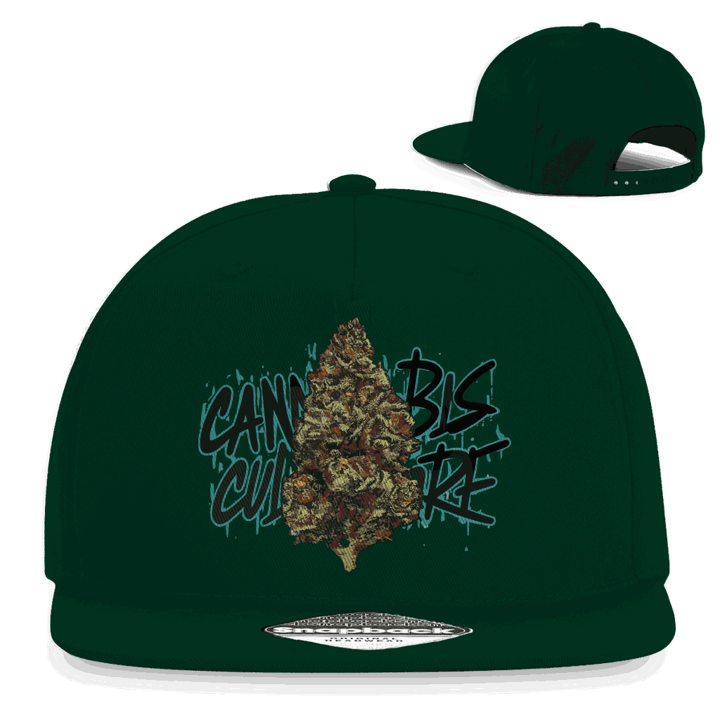 Snapback Rapper Cap - Cannabis Culture | Division420®