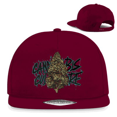 Snapback Rapper Cap - Cannabis Culture | Division420®