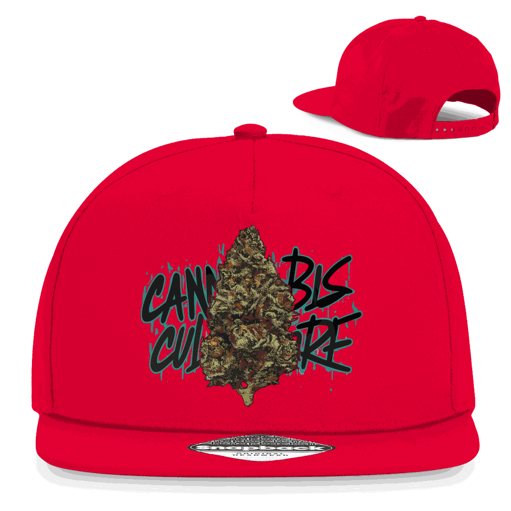 Snapback Rapper Cap - Cannabis Culture | Division420®