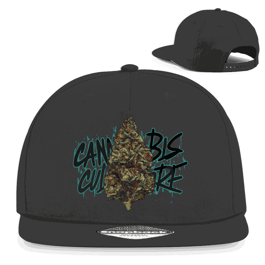 Snapback Rapper Cap - Cannabis Culture | Division420®