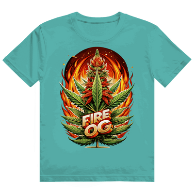 Heavy Cotton T-Shirt - Fire OG | Division420®