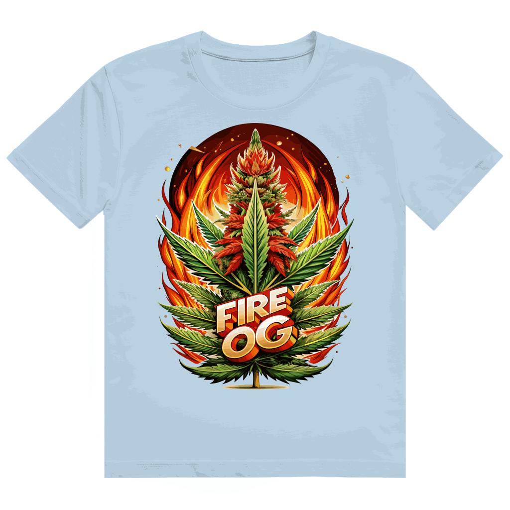 Heavy Cotton T-Shirt - Fire OG | Division420®
