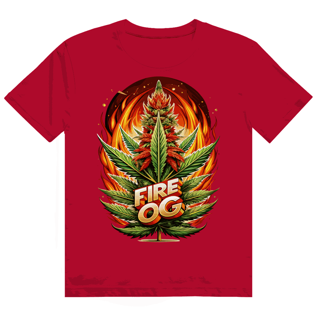 Heavy Cotton T-Shirt - Fire OG | Division420®