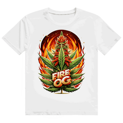 Heavy Cotton T-Shirt - Fire OG | Division420®