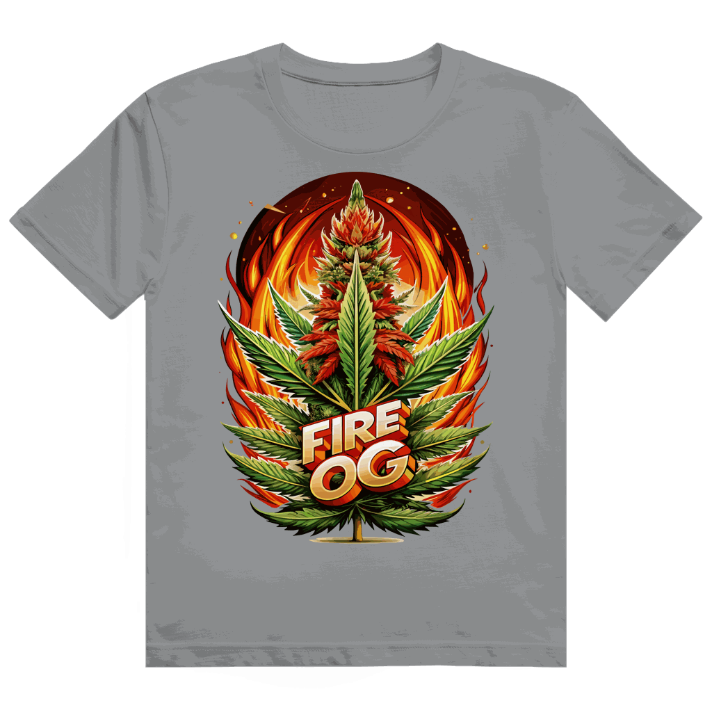 Heavy Cotton T-Shirt - Fire OG | Division420®