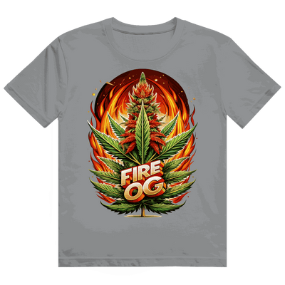 Heavy Cotton T-Shirt - Fire OG | Division420®