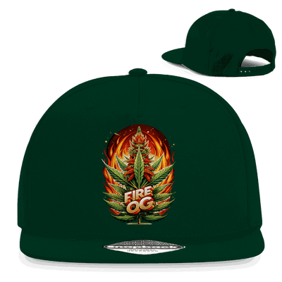 Snapback Rapper Cap - Fire OG | Division420®