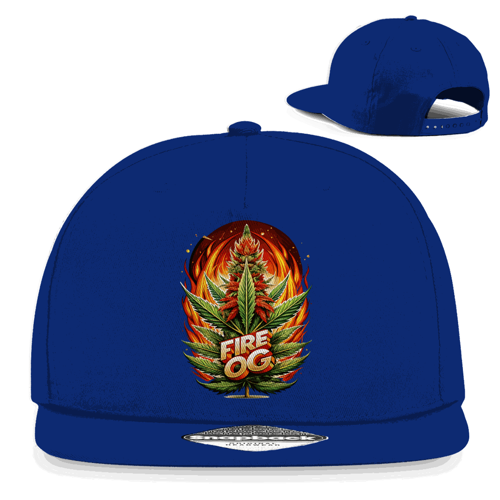 Snapback Rapper Cap - Fire OG | Division420®