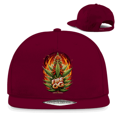 Snapback Rapper Cap - Fire OG | Division420®