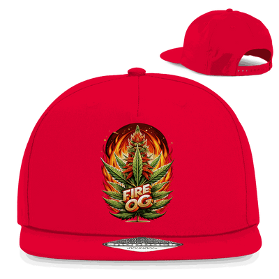 Snapback Rapper Cap - Fire OG | Division420®
