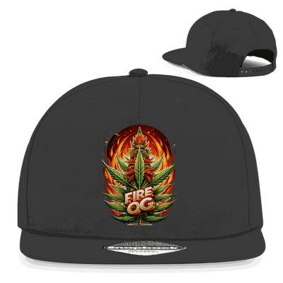 Snapback Rapper Cap - Fire OG | Division420®