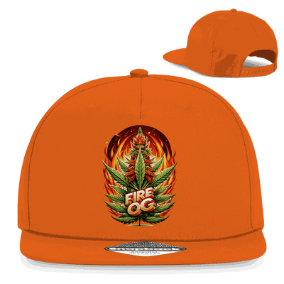Snapback Rapper Cap - Fire OG | Division420®