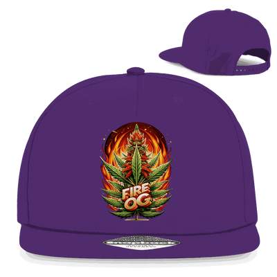 Snapback Rapper Cap - Fire OG | Division420®