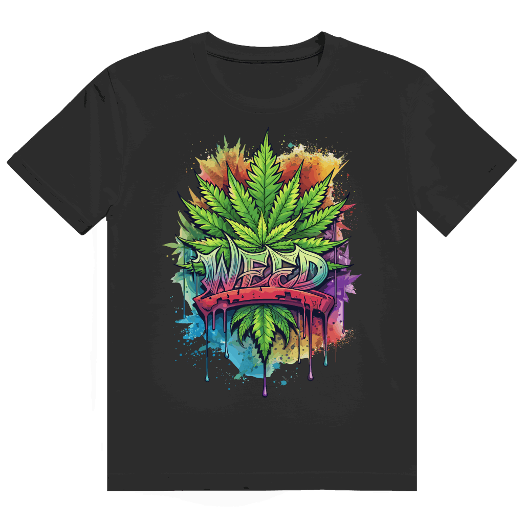 Heavy Cotton T-Shirt - Weed Art | Division420®