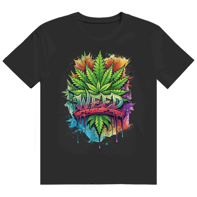 Heavy Cotton T-Shirt - Weed Art | Division420®