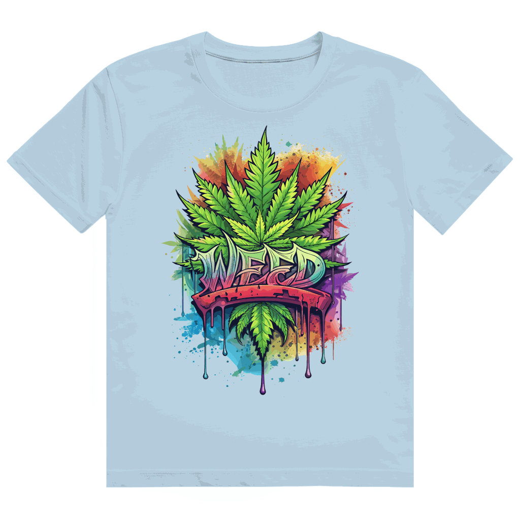 Heavy Cotton T-Shirt - Weed Art | Division420®