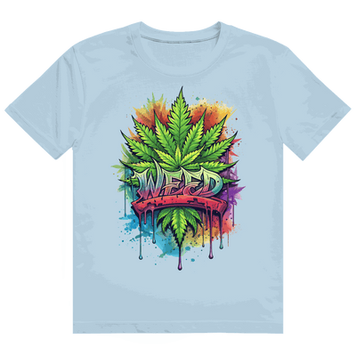 Heavy Cotton T-Shirt - Weed Art | Division420®