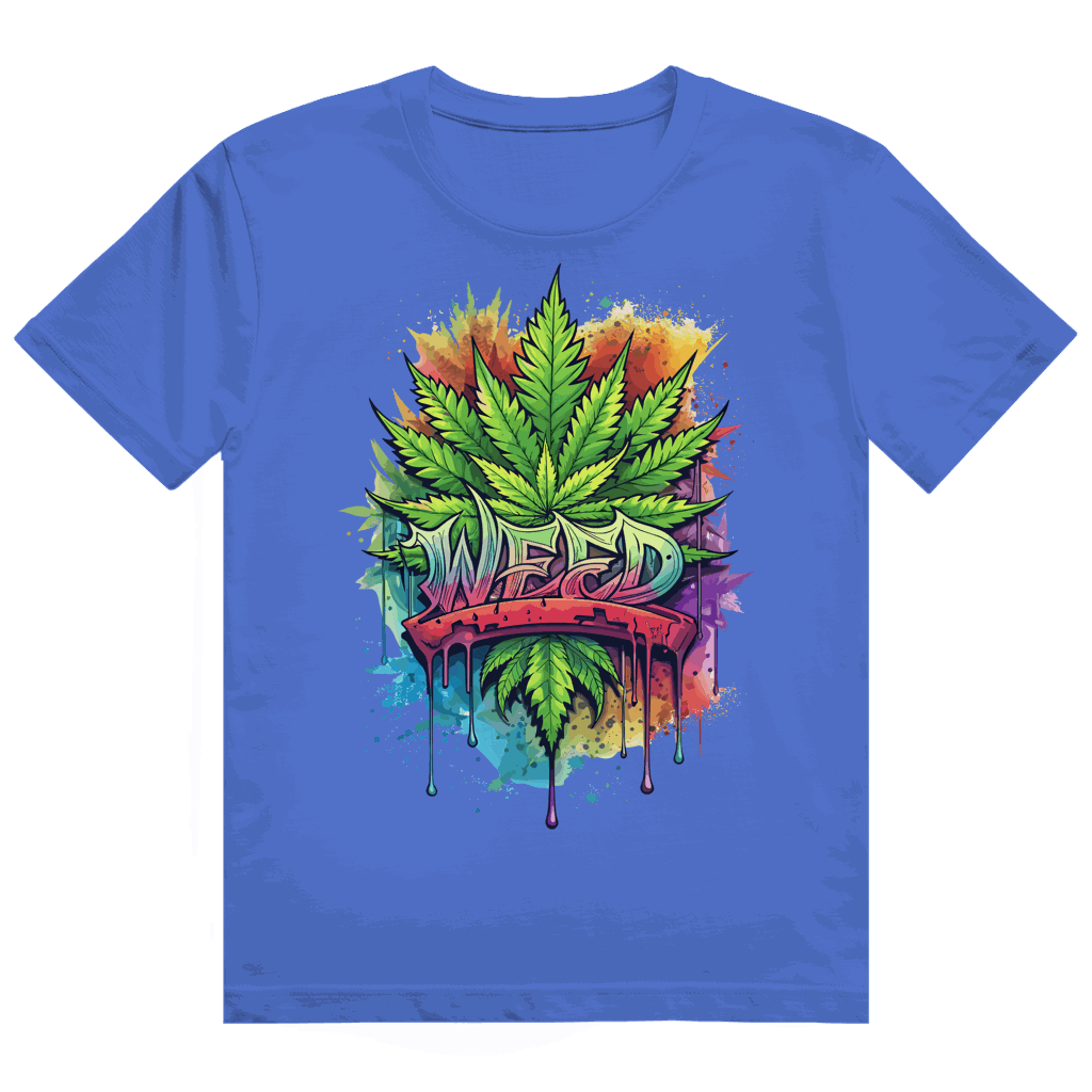 Heavy Cotton T-Shirt - Weed Art | Division420®