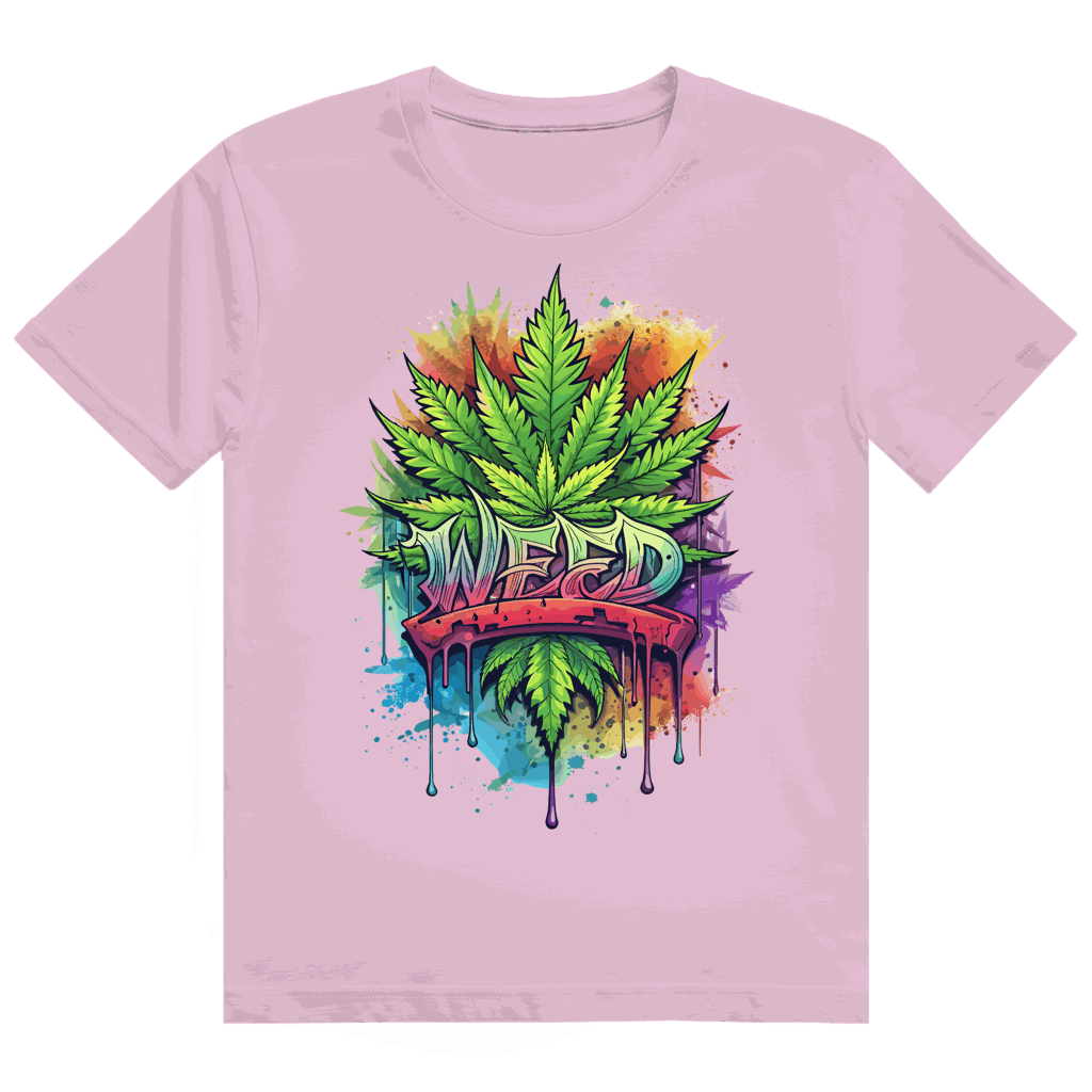 Heavy Cotton T-Shirt - Weed Art | Division420®