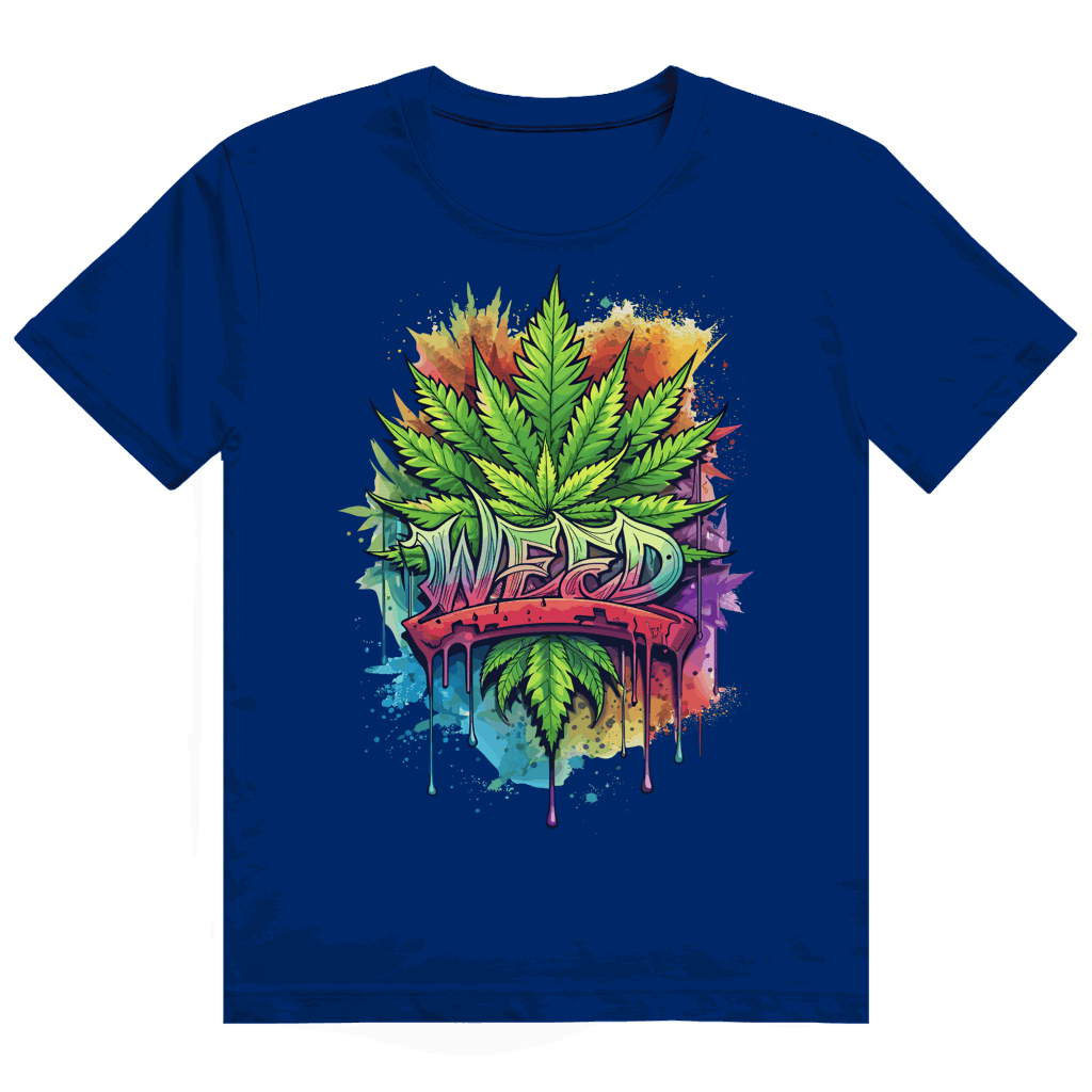Heavy Cotton T-Shirt - Weed Art | Division420®