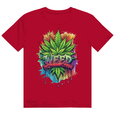 Heavy Cotton T-Shirt - Weed Art | Division420®