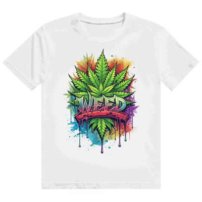 Heavy Cotton T-Shirt - Weed Art | Division420®
