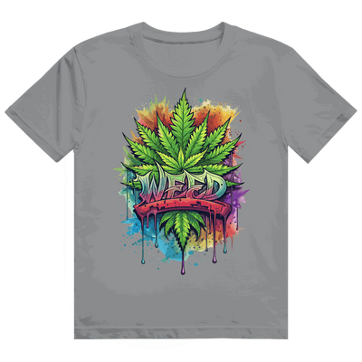 Heavy Cotton T-Shirt - Weed Art | Division420®